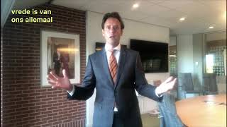 Burgemeester Harm-Jan van Schaik over de Vredesweek 2020