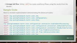 How to Resolve the method next(Step) is undefined for the type FlowJobBuilder Error in Spring Batch