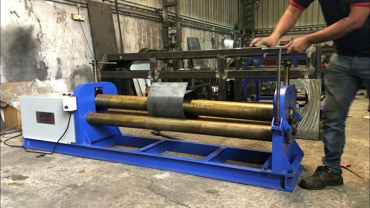 Mechnical Sheet Rolling Machine YouTube