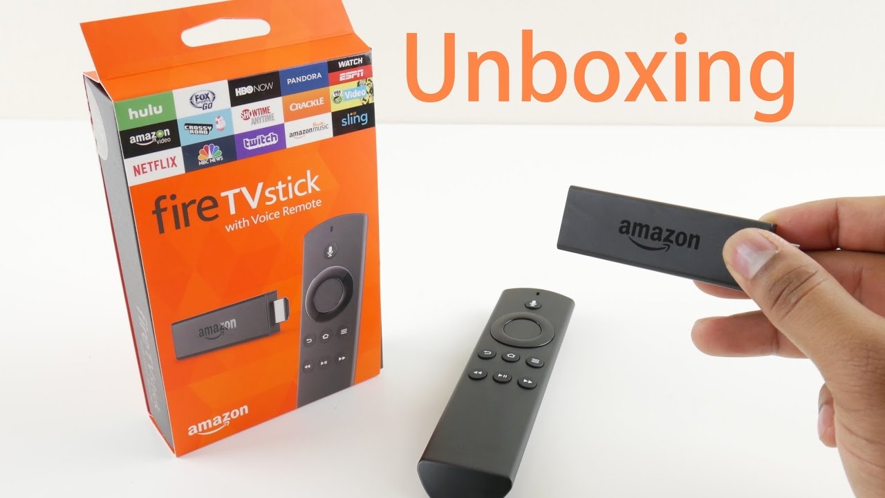 Unboxing Fire TV Stick 2015 and firt look YouTube
