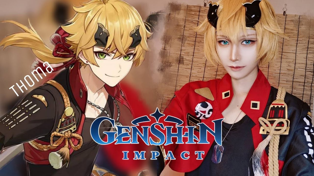 Thoma-トーマ [ Genshin Impact ] Makeup Tutorial by Irene01