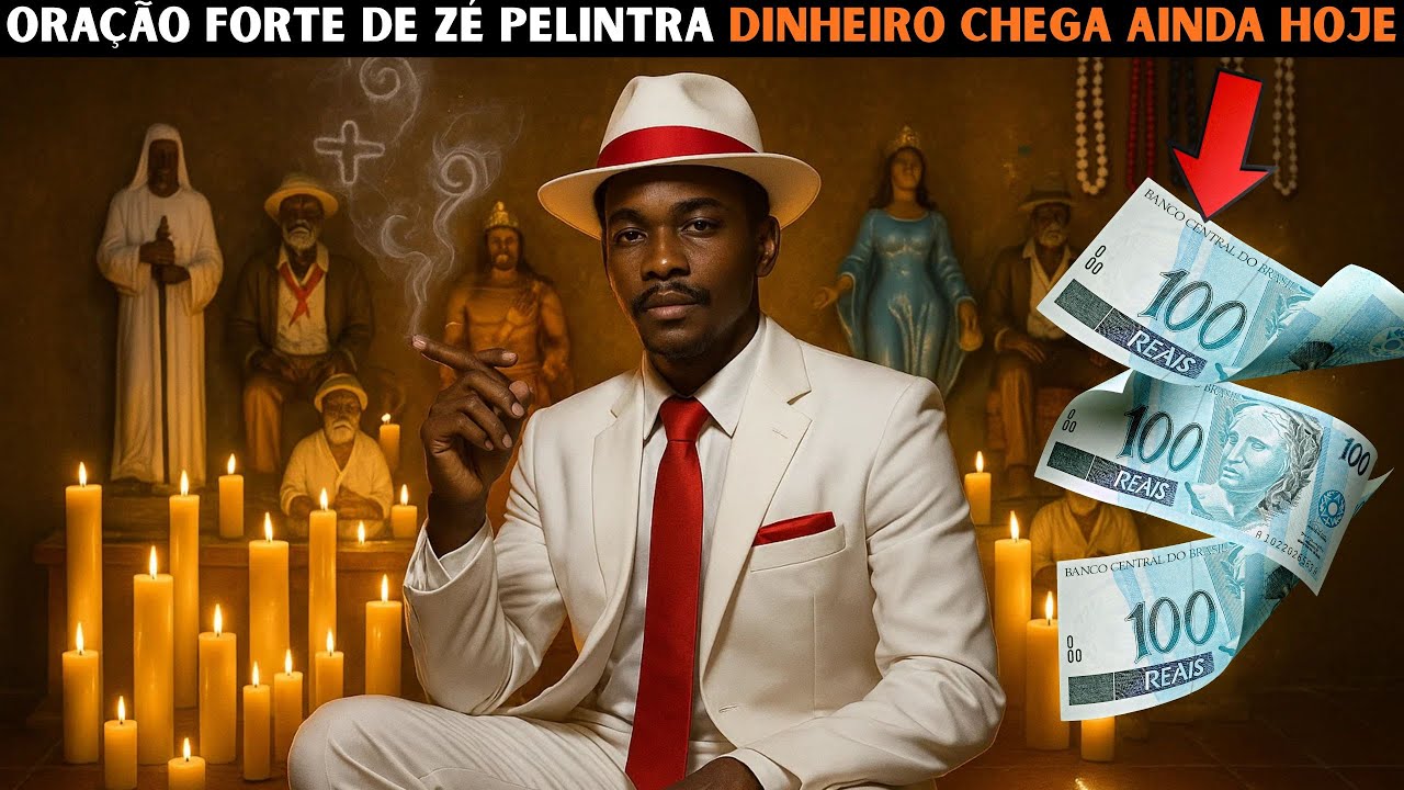 5 Orações Fortes de Zé Pelintra: DINHEIRO URGENTE Ainda Hoje!