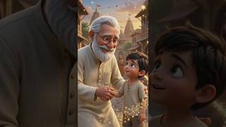 Grandpa Touches Anything & It Turns Into a Teddy Bear! 🧸✨ | AI Story #shorts #viral