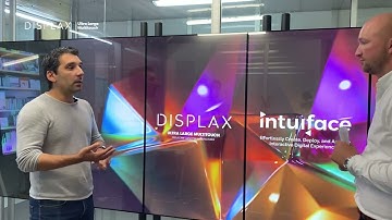 Behind the Scenes of DISPLAX TILE | Vitor Sousa presenting our Video Wall Touch Display