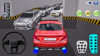 New VIP Number Plate Maroon Mercedes Car For Parking - 3D Driving Class Android ios - 2025 Gameplay screenshot 3