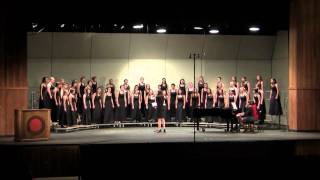 Video thumbnail of "JMHS Women's Select Choir - El Cielo Canta Alegria (P. Sosa) - 2011 District Festival"