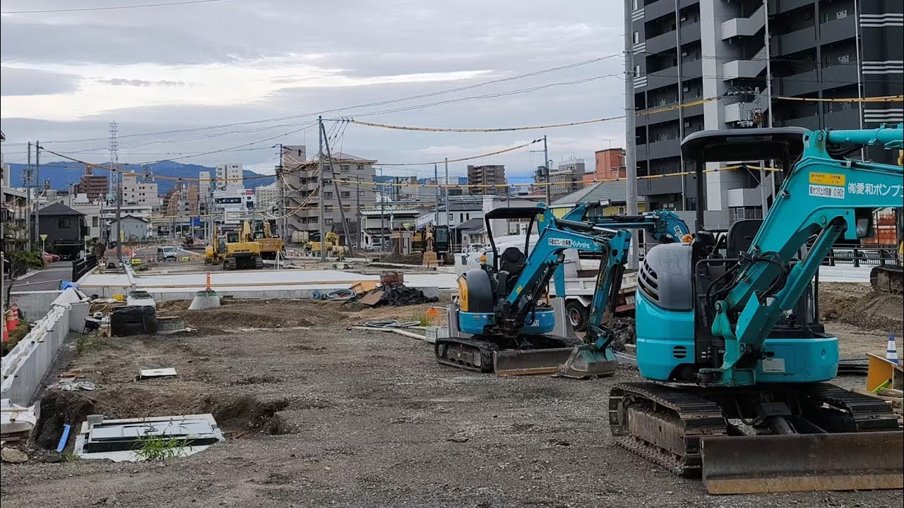 新JR松山駅周辺再開発状況 2026年(令和8年)7月