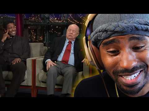 Don Rickles Hilarious Roasts Denzel Washington & Dave | David Letterman
