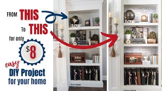 Easy DIY Project for Your Home
Does your home need a little update? This quick and easy DIY project for your home can be completed in 1 hour for less than $10!
Yes, it’s true! Try this project this weekend and update built ins, bookshelves or even a china hutch with this quick and clever decor idea.
Not only does it add character to a piece of furniture, but it’s also easy on the budget.
Supply List:
Bulletin Board Paper
Painters tape
Yardstick or straight edge
Craft knife or scissors
Be sure to SUBSCRIBE to our channel!
You can also find us on Social Media.
Follow us at:
Pinterest - https://www.pinterest.com/2thesunnysi...
Instagram - https://www.instagram.com/2thesunnysi...
Facebook - https://www.facebook.com/2thesunnyside/
Website - https://www.2thesunnyside.com
Thanks for watching! And as always here at Sunny Side Design:
We hope to BRING YOUR HOME TO THE SUNNY SIDE OF THE STREET! Easy DIY Project for Your Home