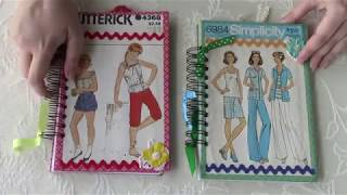 ALL SOLD * Sewing Pattern Journals