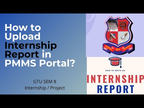 How to Upload Internship Report in PMMS Portal?