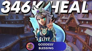 346K Healing Goddess's Blessing IO is Unbelievably Strong Ëlïtÿ (Master)  Paladins Ranked Gameplay