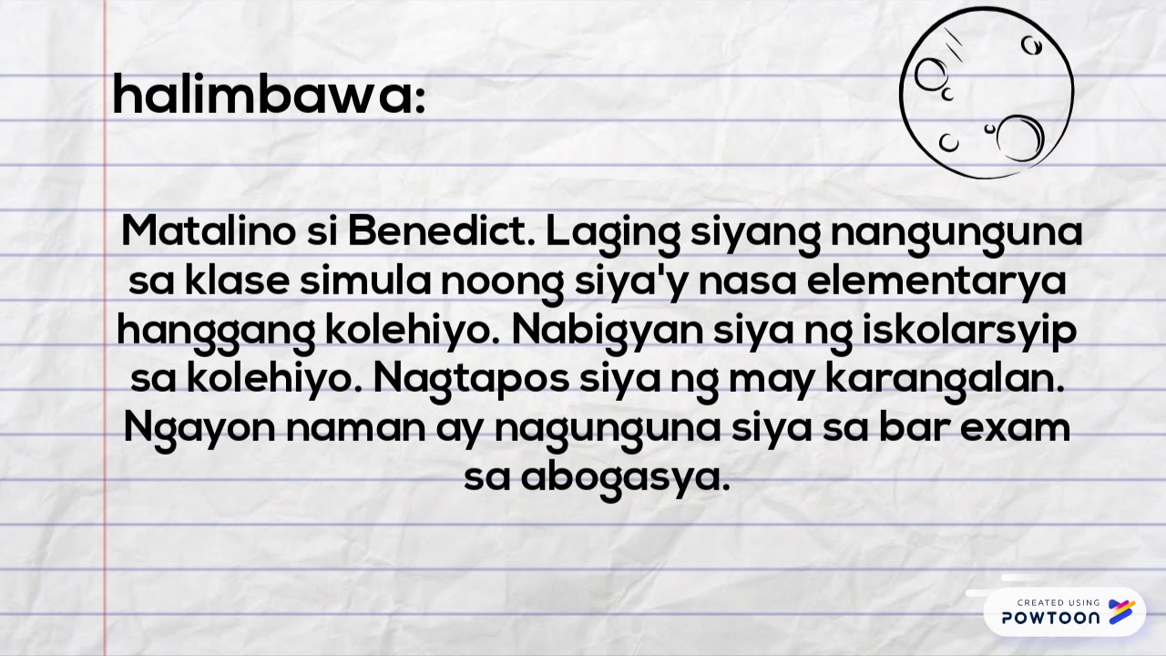 Halimbawa Ng Pangunahing Ideya O Kaisipan Ng Teksto Pangunahing Gabay