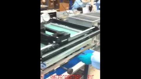SMT 1616TCS thermal compound stencil printer heat sink production