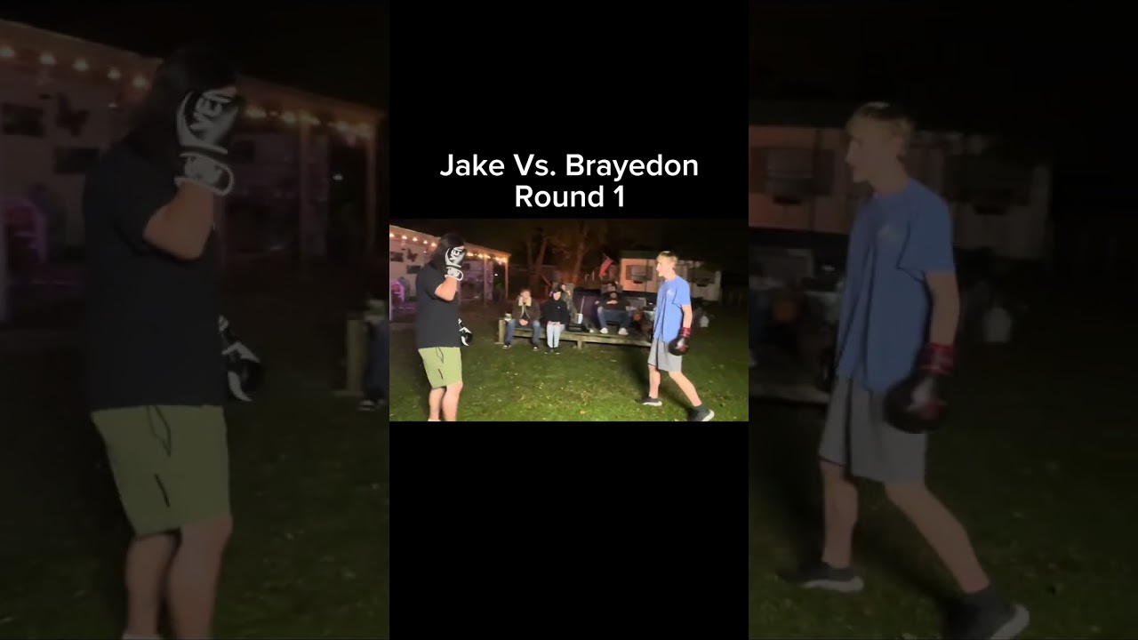 Jake Vs. Brayedon | Goonie Squad Boxing!!