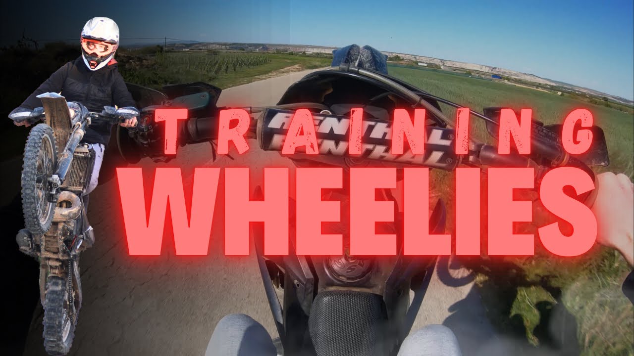 Training WHEELIES / 250cc YouTube