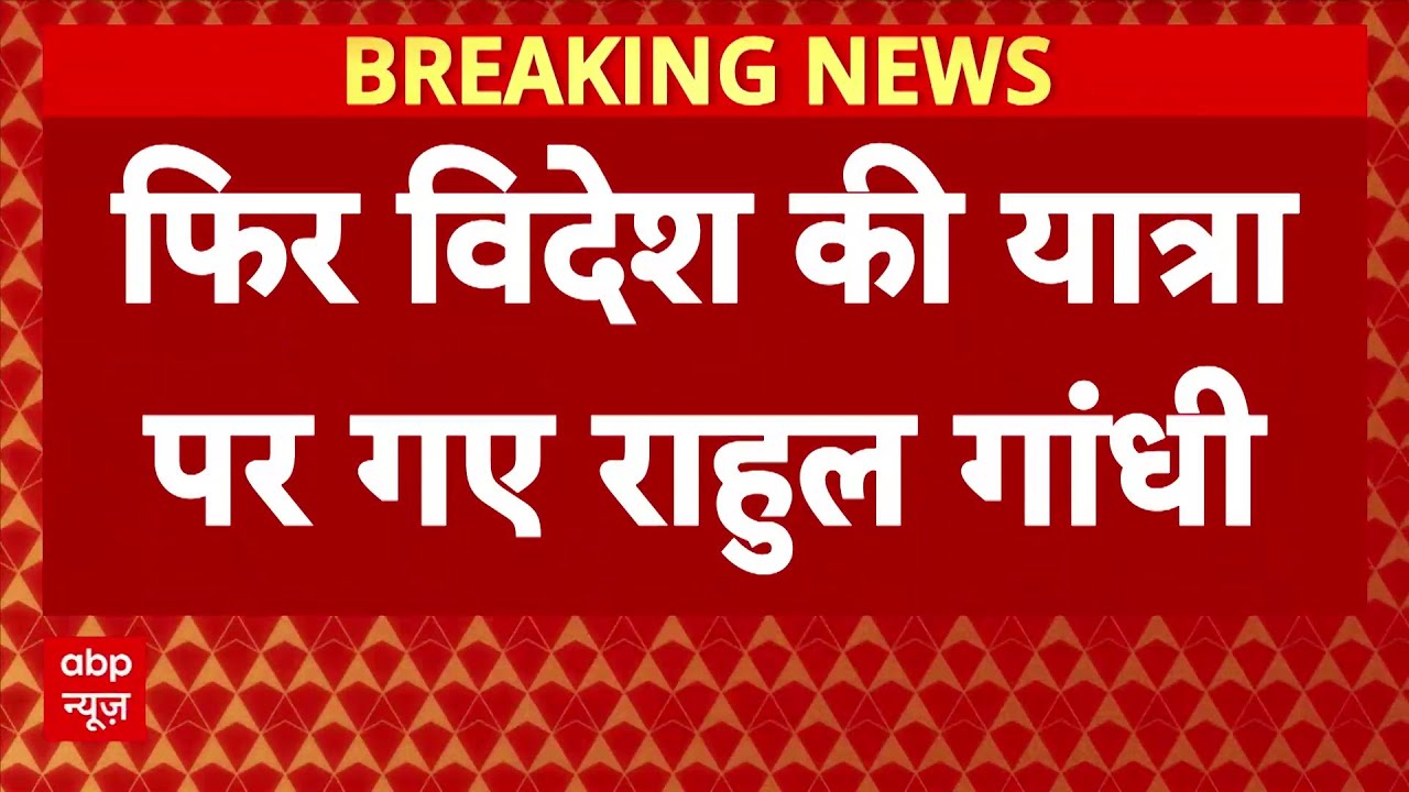 जर्मनी के बाद Rahul Gandhi की दूसरी विदेश यात्रा,  कल वियतनाम के लिए निकले