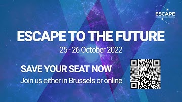 ESCAPE to the Future   25 & 26 October 2022