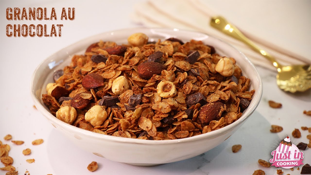 Recette de Granola au Chocolat à IG Bas