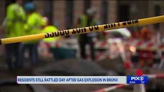 Residents still rattled day after gas explosion in the Bronx