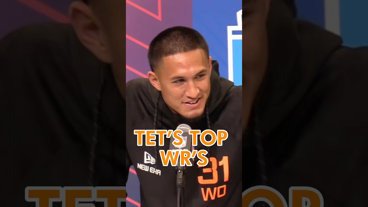 Tetairoa McMillan Lists His Top NFL WR’s Ft. Ja’Marr Chase