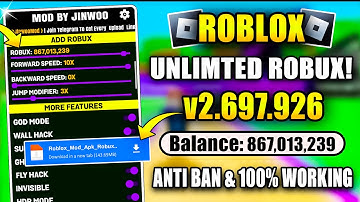 🔥 Roblox MOD MENU v2.697.926 (2025) | Unlimited Robux 💰 All Skins Unlocked | Roblox Mod Apk