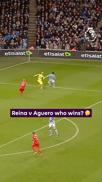 Reina's Mistake Against Aguero 🔥