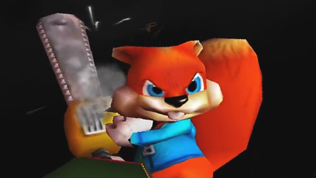 O JOGO MAIS DOIDO DO N64 - CONKER'S BAD FUR DAY