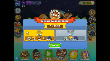 4th place - BTD6 Race "Capacity Constraints" - 1:59.96