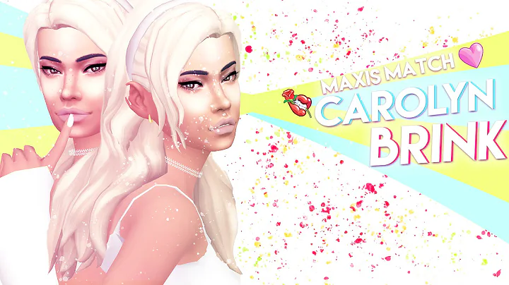 The Sims 4: Create A Sim | Carolyn Brink | Maxis M...