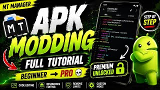 APK Modding Full Tutorial 🔥 | MT Manager Beginner to Pro | Step by Step👀|2026| screenshot 1