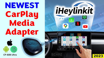Newest CarPlay Media Adapter iHeylinkit CP608 Ultra 2023  🌟  UNBOXING REVIEW
