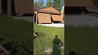 Супер-Гараж с Автоматическими воротами | Компания Гараж у Дома #automobile #гараж #стройка #ремонт