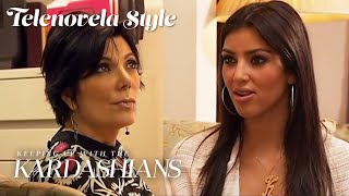 Kim Kardashian Fires Momager Kris Jenner | KUWTK Telenovelas | E