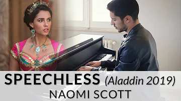 Speechless - Naomi Scott (Aladdin 2019 Soundtrack) | Piano Cover + Sheet Music