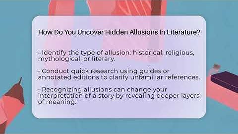 How Do You Uncover Hidden Allusions In Literature? - The Prose Path