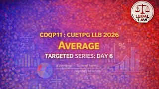 AVERAGE | TARGETED SERIES:DAY6 | QUANTITATIVE APTITUDE | CUET PG |  SSC 