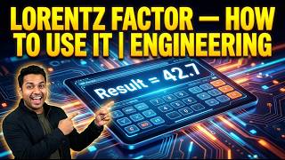 Lorentz Factor Calculator — How to Use It | Engineering Tool screenshot 5