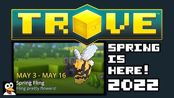 TROVE | HOW TO COMPLETE SPRING FLING 2022! | Many New Allies & Mounts