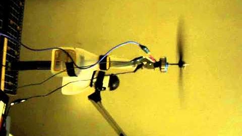 Testing motor thrust