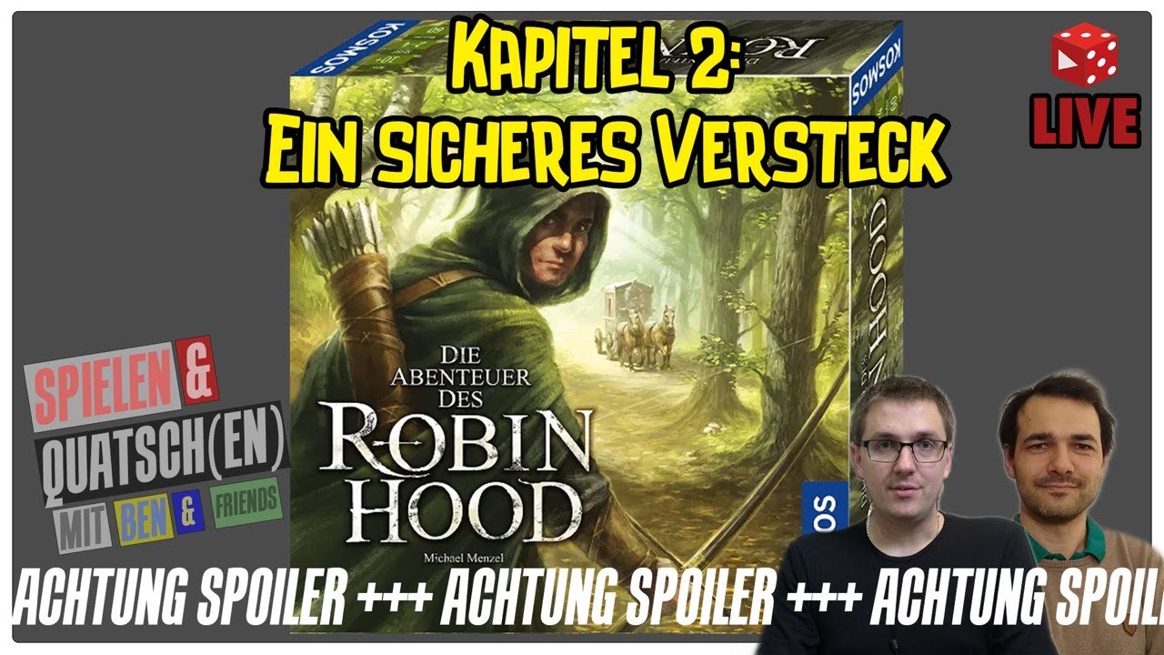 ACHTUNG SPOILER: Die Abenteuer des Robin Hood - Kapitel 2: Ein sicheres  Versteckt - Live Let's Play 