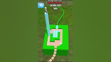 🎮Stacky Dash Game 🧍Level 261 Android 🪵IOS #stacydashgame #gameplay #shortsindian