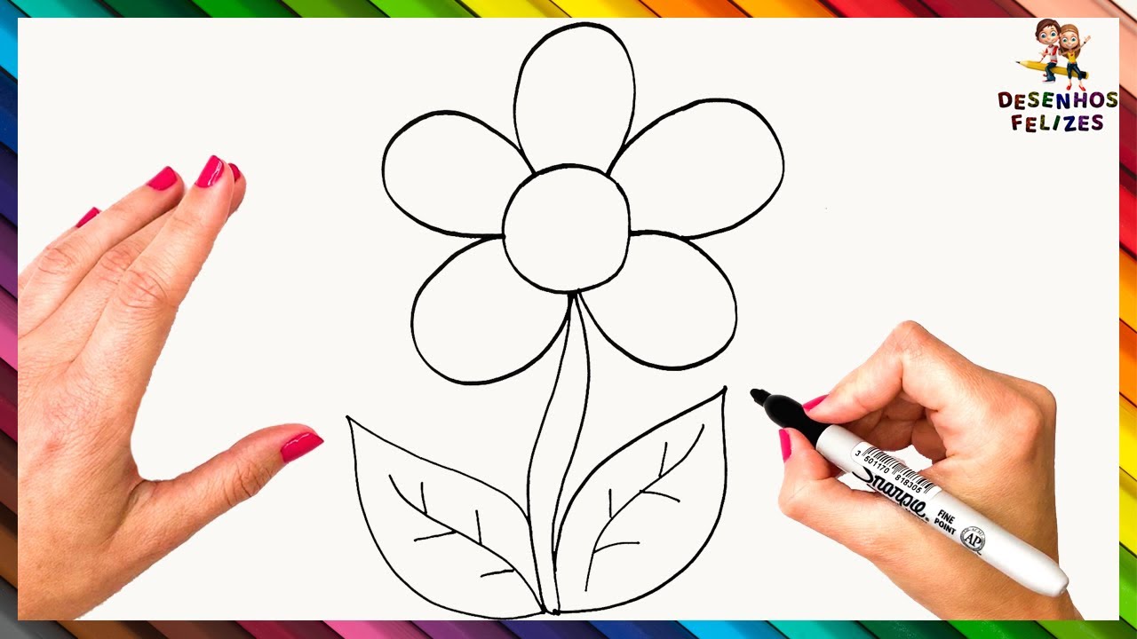 Qualquer pessoa pode desenhar flores: Tutorial de desenho passo-a-passo  fácil para crianças, adolescentes e iniciantes. Como aprender a desenhar  flores. Livro 1 (Guia do aspirante a artista 5) eBook : Smith, Julia