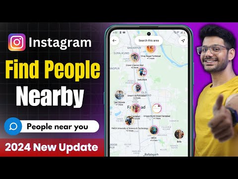 Instagram Par aas paas ke id kaise dhundhe | How to find nearby people or or user on Instagram