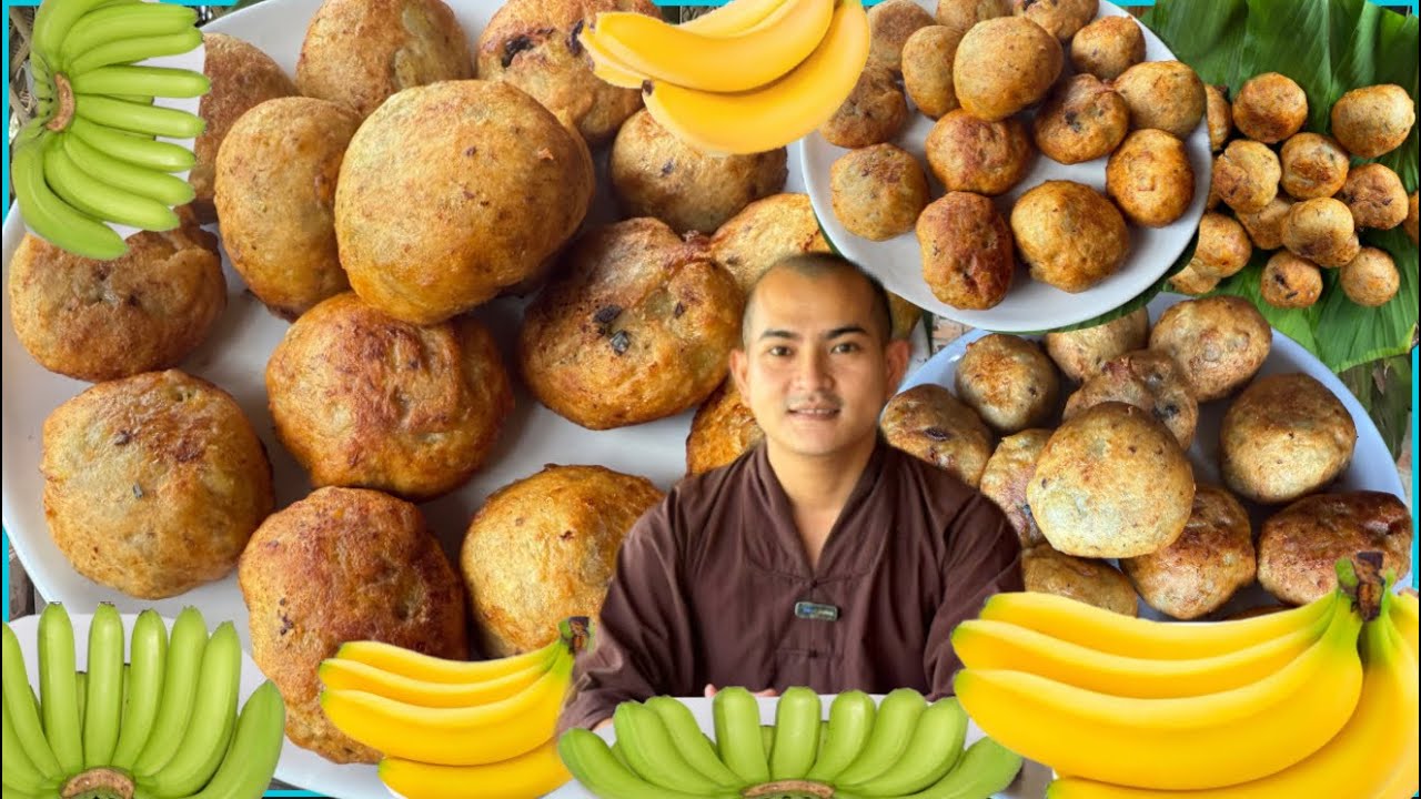 Ăn Chay Mà Bỏ Lỡ Món Chay Ngon Từ CHUỐI XANH NÀY  Là Tiếc Lắm |Bếp Chay Thầy Lâm 