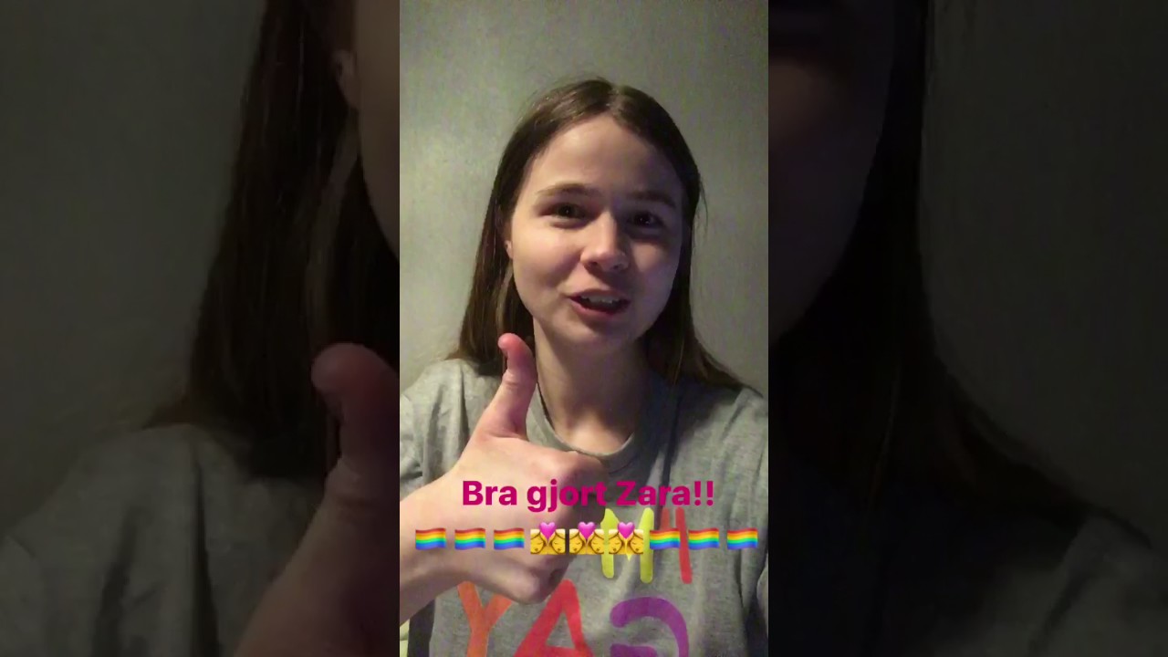 Bra gjort Zara! 🏳️‍🌈🏳️‍🌈🏳️‍🌈🏳️‍🌈 YouTube