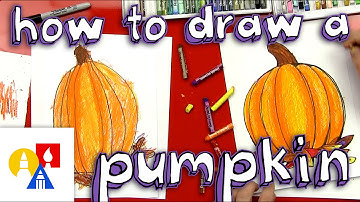 How To Draw A Pumpkin And Color