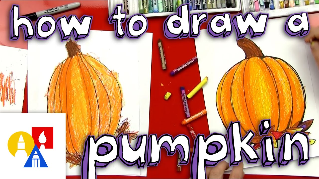 Pumpkin Drawing Easy Video | EASY DRAWING STEP