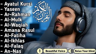 Quran recitation in a peaceful voice I Alfatiha, Yasin ,Arrahman ,AlWaqiah ,Almulk -By Alaa Aqel