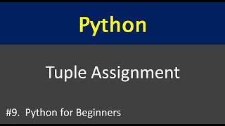Python Tuple Assignment | #Python_for_Beginners